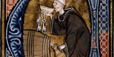Monk_tasting_wine_from_a_barrel