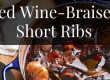 A pot of Red Wine-Braised Short Ribs.