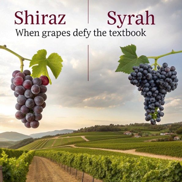 Shiraz vs. Syrah When Grapes Defy the Textbook